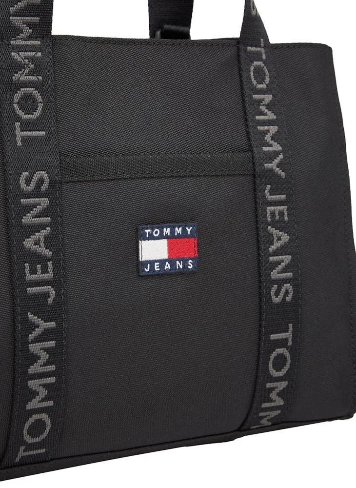 TOMMY HILFIGER Logo Detail Zip Over Tote TB259