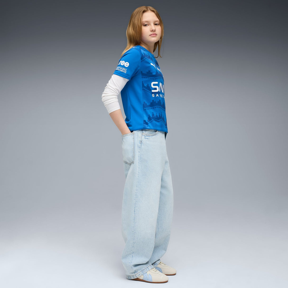 Al - Hilal SFC 25/26 Home Jersey Youth - Runner