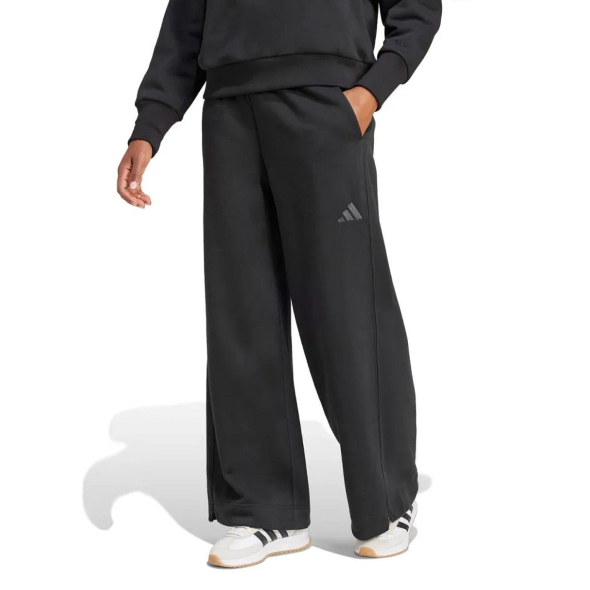 ALL SZN Fleece Loose Wide-Leg Pants - Runner