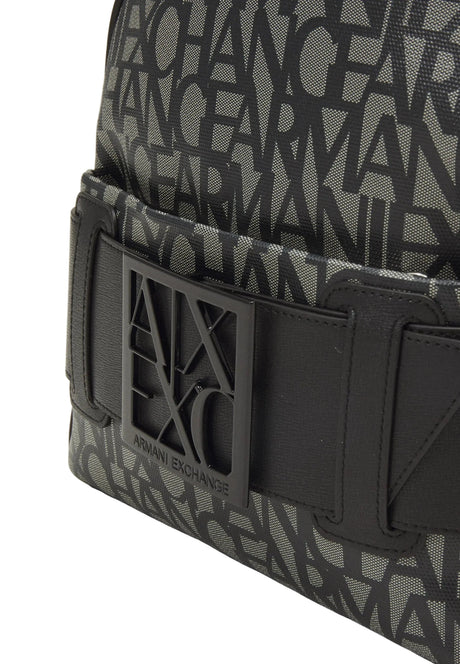 ARMANI EXCHANGE Backpack with contrasting allover logo AXB15 - Runner