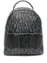 ARMANI EXCHANGE Backpack with contrasting allover logo AXB15 - Runner