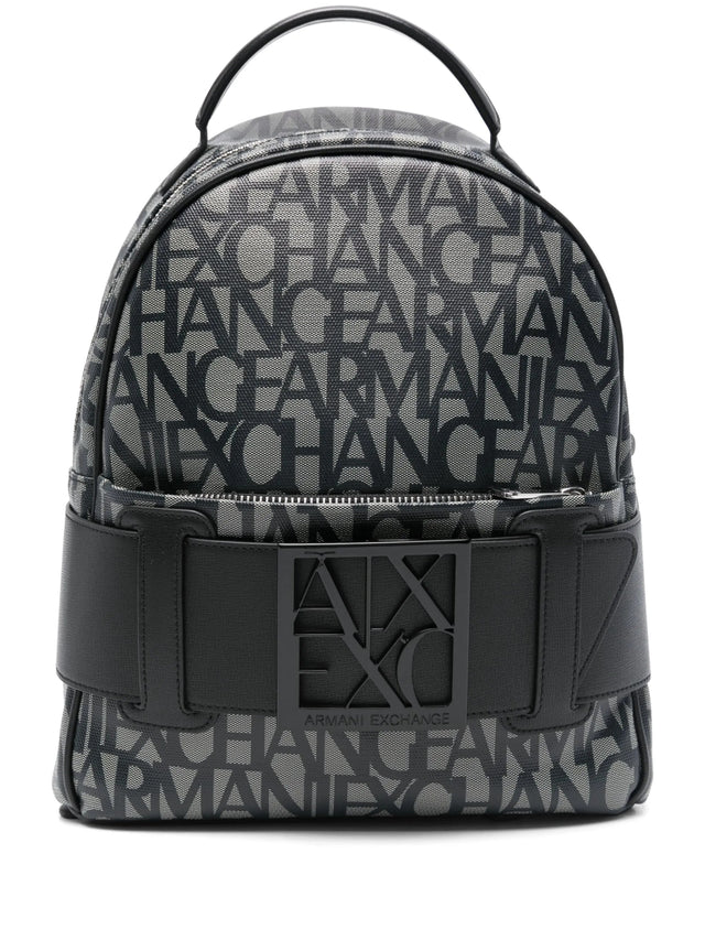 ARMANI EXCHANGE Backpack with contrasting allover logo AXB15 - Runner