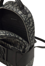 ARMANI EXCHANGE Backpack with contrasting allover logo AXB15 - Runner