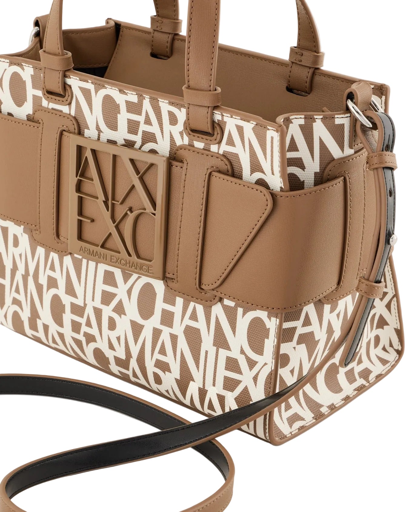 ARMANI EXCHANGE Borsa tote media con dettaglio a contrasto AXB18 - Runner
