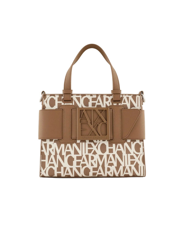 ARMANI EXCHANGE Borsa tote media con dettaglio a contrasto AXB18 - Runner