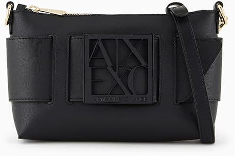 ARMANI EXCHANGE Color block shoulder bag with maxi logo AXB25 - Runner
