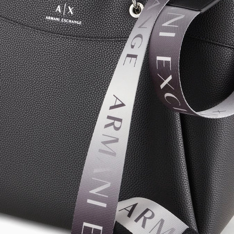 ARMANI EXCHANGE Large handbag with degradè shoulder strap AXB4 - Runner