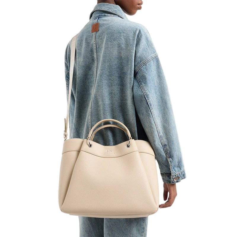 ARMANI EXCHANGE Large handbag with degradè shoulder strap AXB5 - Runner