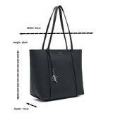 ARMANI EXCHANGE Large handbag with degradè shoulder strap AXB6 - Runner