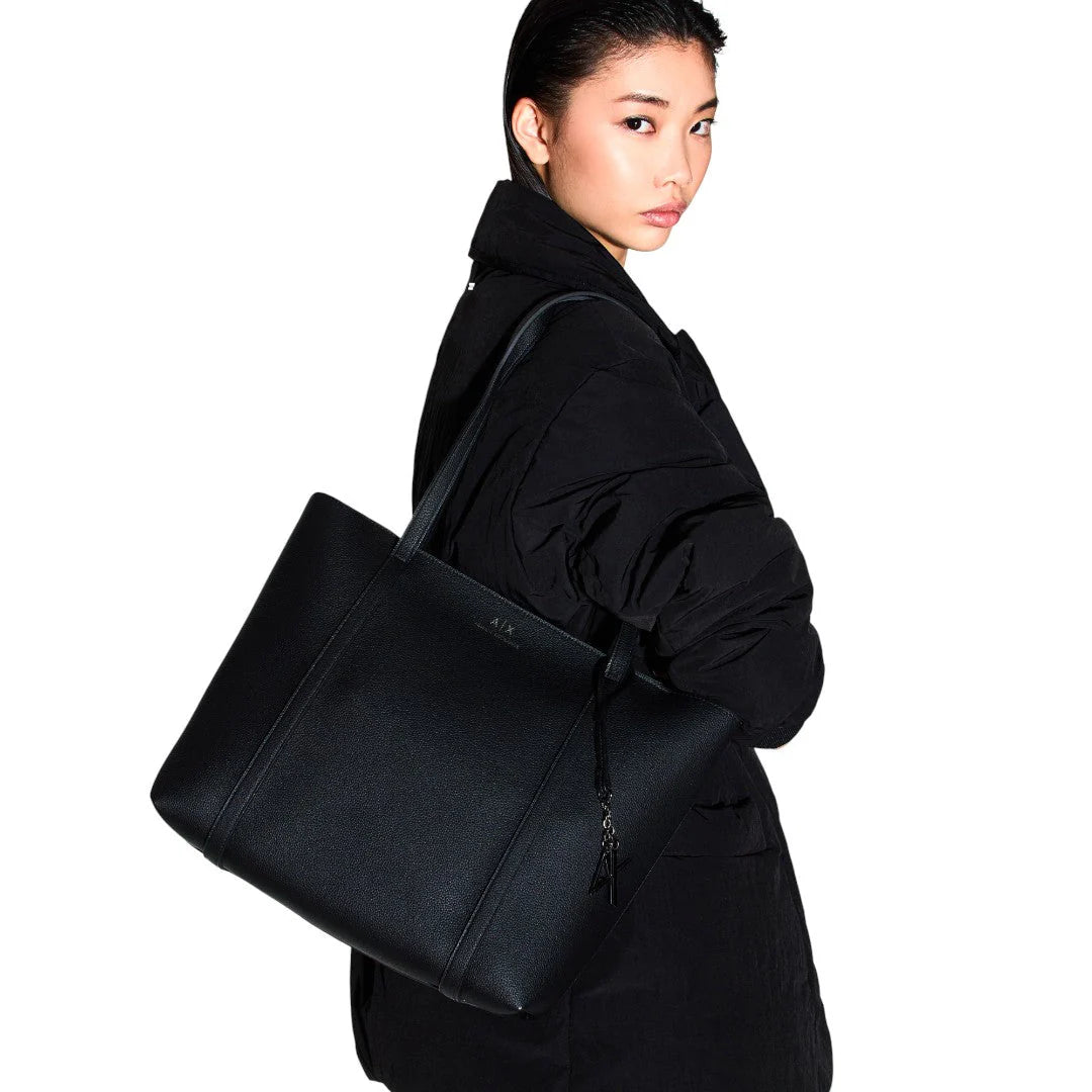 ARMANI EXCHANGE Shoppers Top Handle Tote Bag AXB26