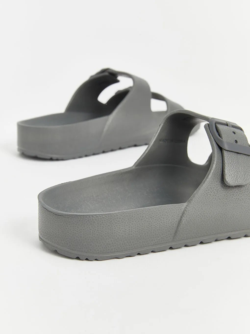 BIRKENSTOCK STEPS Faux Leather Double Strap Men's Slippers SLW4 - Runner