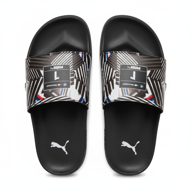 BMW M Motorsport Leadcat 2.0 Graphic Slides Unisex - Runner