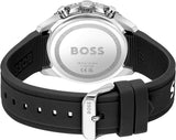 BOSS Chronograph Quartz Watch for Men Runner Collection with Silicone Strap - 1514141 1514157 BBM56 - Runner
