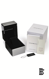 EMPORIO ARMANI Men’s Stainless Steel Chronograph Wrist Watch AR2458 AAM6