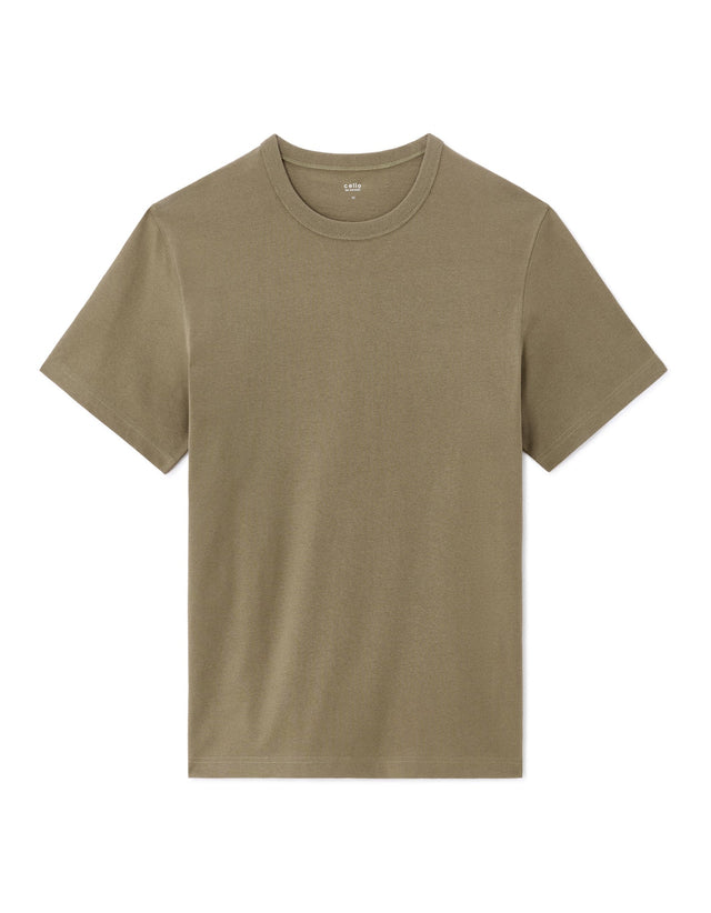 Boxy Crew Neck T-Shirt - Runner