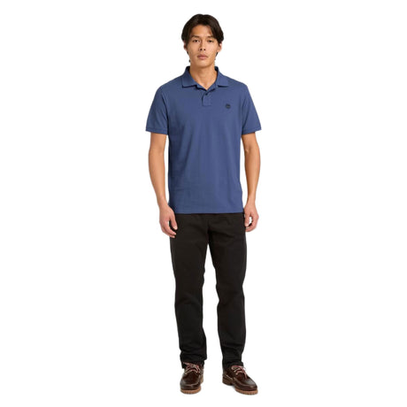 Branded Collar Short Sleeve Polo - Runner