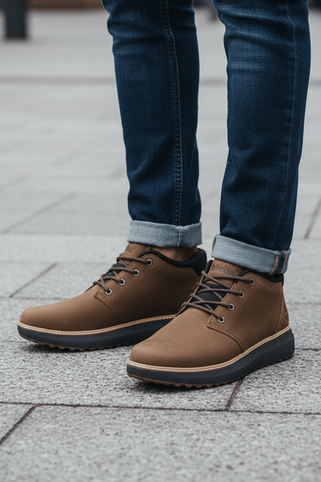 Britton Road Lace Up Waterproof Shoe - Runner