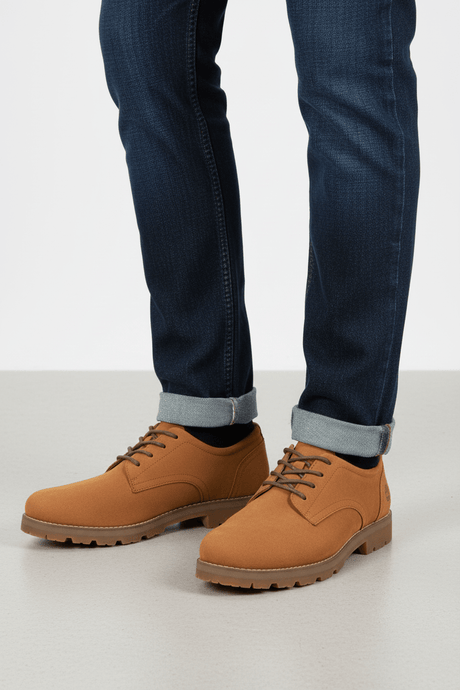 Britton Square Lace Up Shoe - Runner