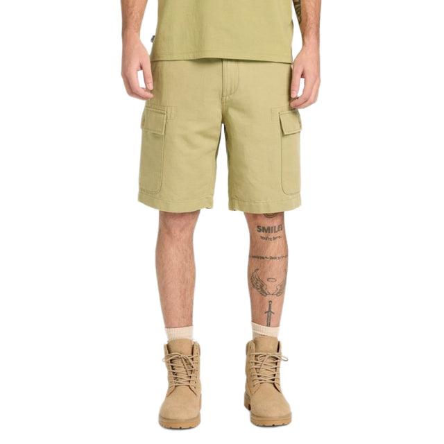 Brookline Cotton Linen Cargo Short - Runner