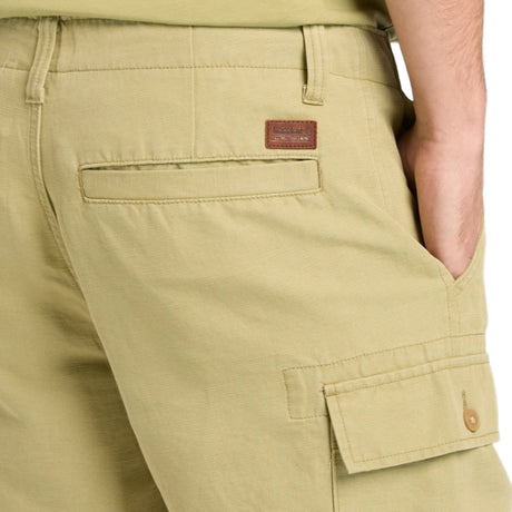 Brookline Cotton Linen Cargo Short - Runner