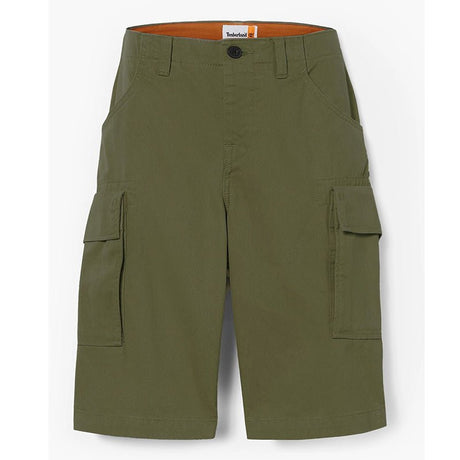 BROOKLINE Twill Cargo Short Leaf Green - Runner