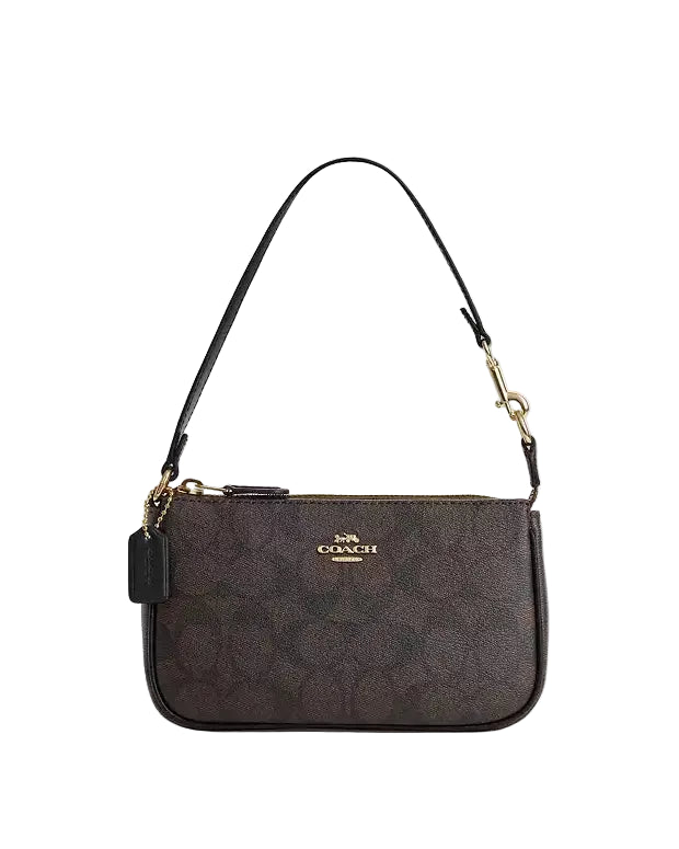 COACH Mini Rowan Crossbody Bag In Blocked Signature HB19