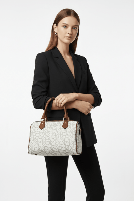 Calvin Klein Club Dot Satchel Handbag CB104 - Runner