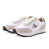 Calvin Klein Jeans Retro Runner SU - NY Mono Trainer - WHTBEGBLK CKW157 - Runner