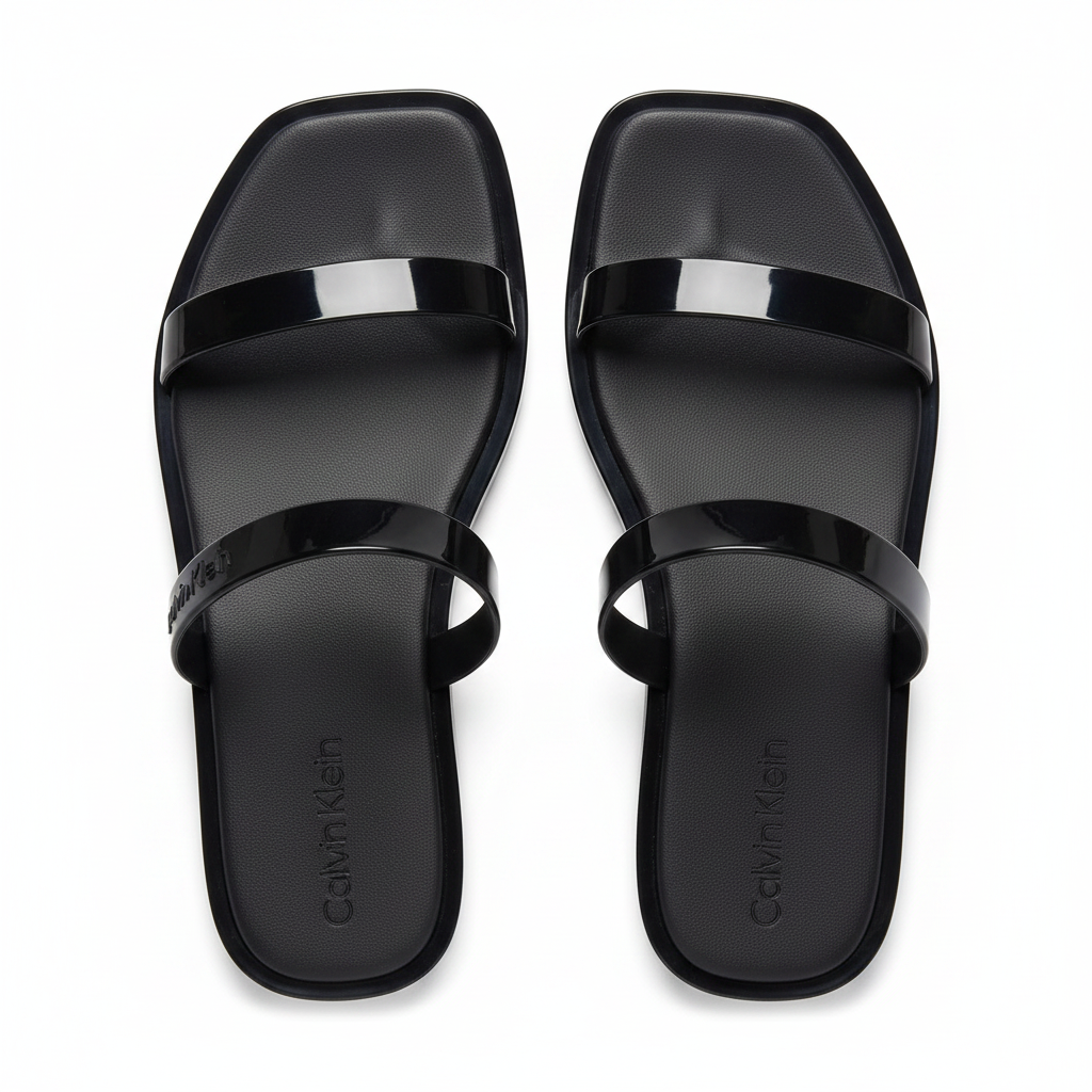 CALVIN KLEIN Jelly Sandals Women-BLK SLW26
