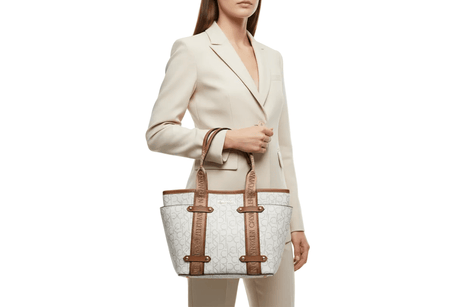 Calvin Klein Monogram Satchel HANDBAG CB97 - Runner