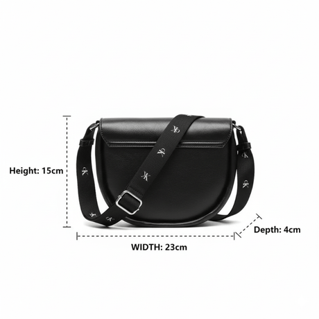 CALVIN KLEIN ULTRALIGHT SADDLE HANDBAG CB10 - Runner