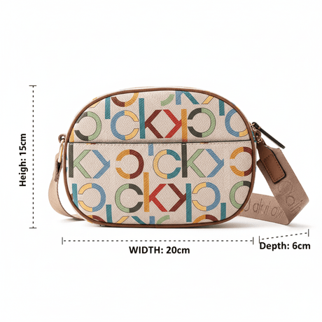 CALVIN KLEIN ULTRALIGHT SADDLE HANDBAG CB43 - Runner