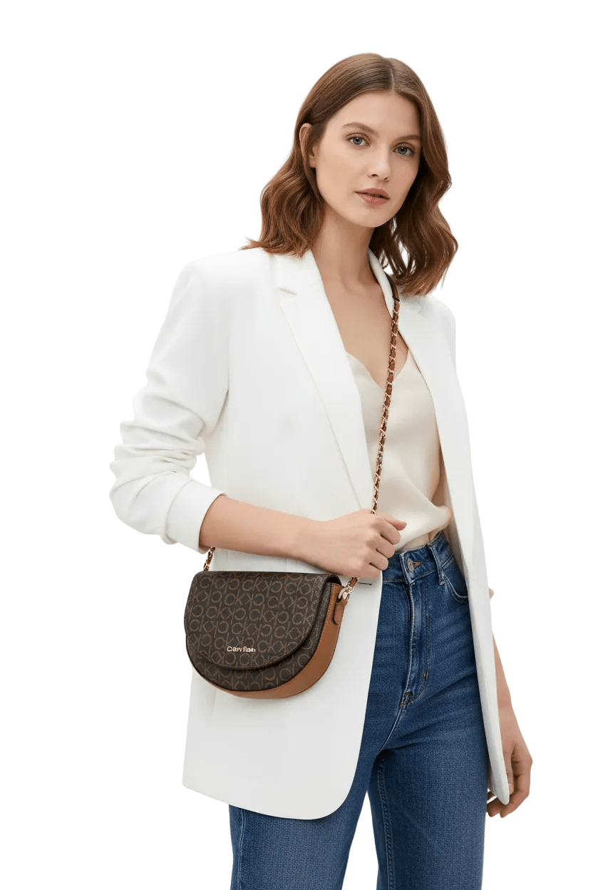 CALVIN KLEIN Women's Logo Cross Body Bag CB86 - Runner