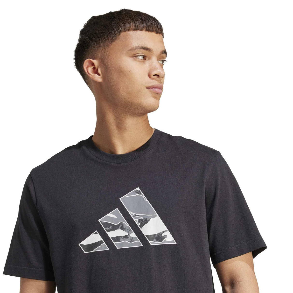 Camo Logo Graphic T-Shirt - Runner