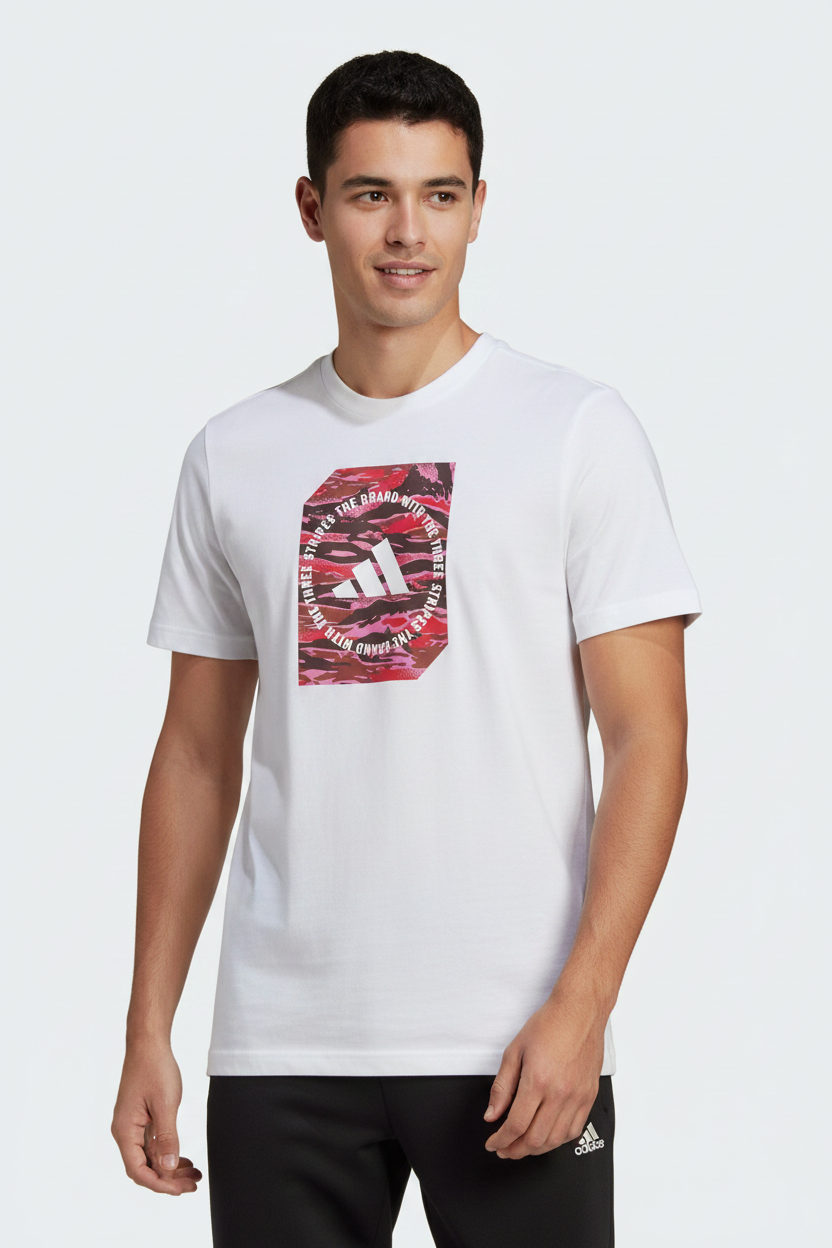 Camo Shape Graphic T-Shirt