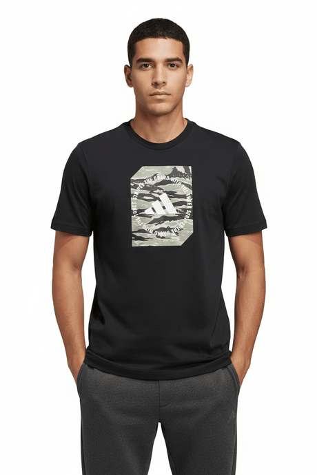 Camo Shape Graphic T-Shirt - Runner