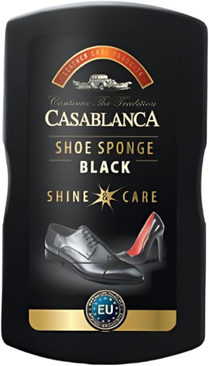 CASABLANCA Small Silicone Shoe Sponge – Instant Shine & Renewal C2 - Runner