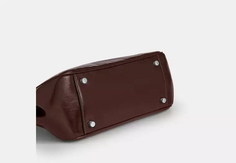 COACH Mini Rowan Crossbody Bag In Blocked Signature HB17