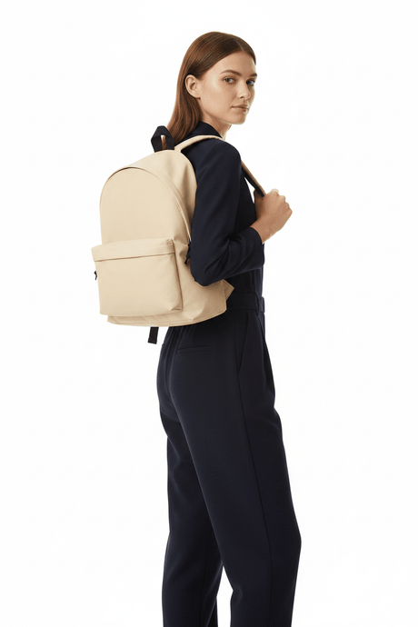 CELIO Plain Backpack - Black - Runner