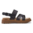 CLAIREMONT WAY BACKSTRAP SANDAL BLACK FULL GRAIN - Runner