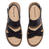 CLAIREMONT WAY BACKSTRAP SANDAL BLACK FULL GRAIN - Runner