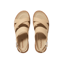 CLAIREMONT WAY BACKSTRAP SANDAL MEDIUM BEIGE NUBUCK - Runner