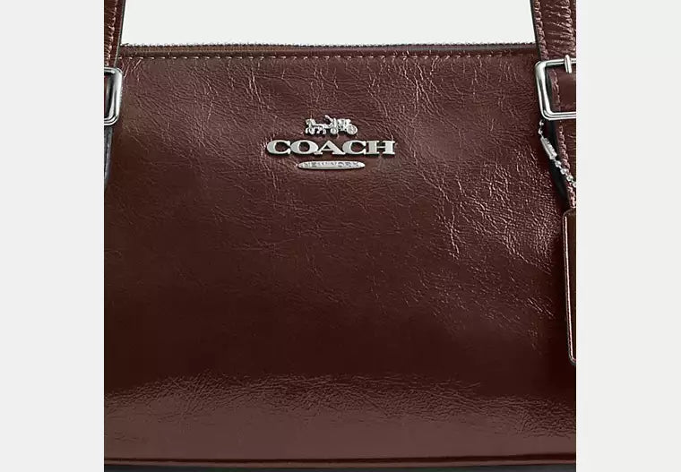 COACH Mini Rowan Crossbody Bag In Blocked Signature HB17 - Runner
