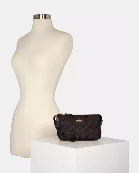 COACH Mini Rowan Crossbody Bag In Blocked Signature HB19 - Runner
