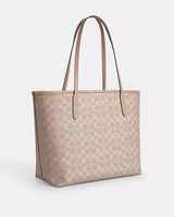 COACH Mini Rowan Crossbody Bag In Blocked Signature HB24 - Runner