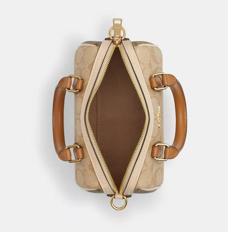 COACH Mini Rowan Crossbody Bag In Blocked Signature HB26 - Runner