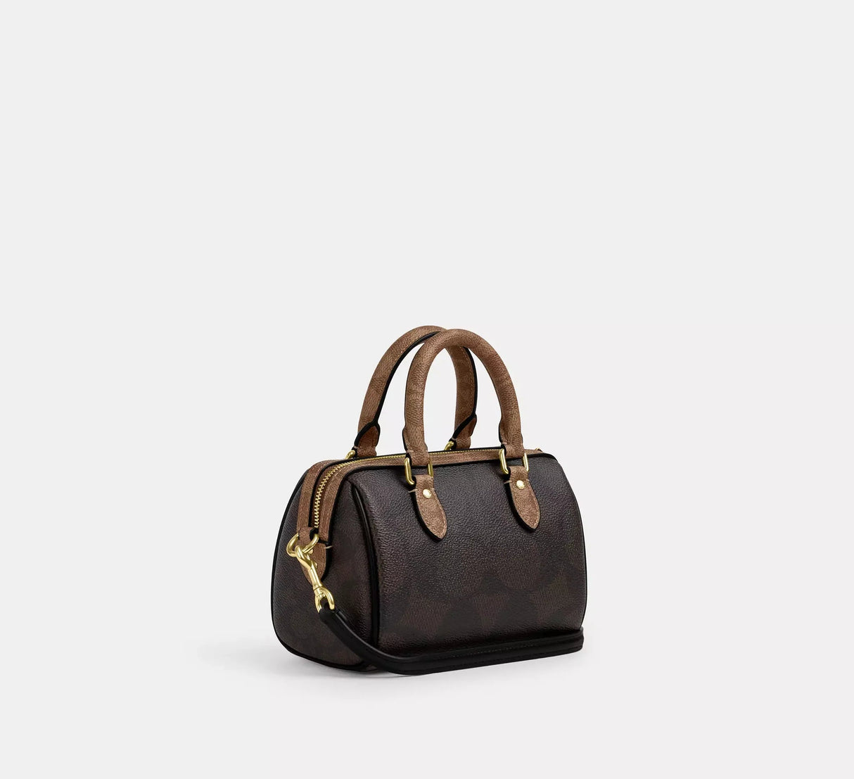 COACH Mini Rowan Crossbody Bag In Blocked Signature HB4 - Runner