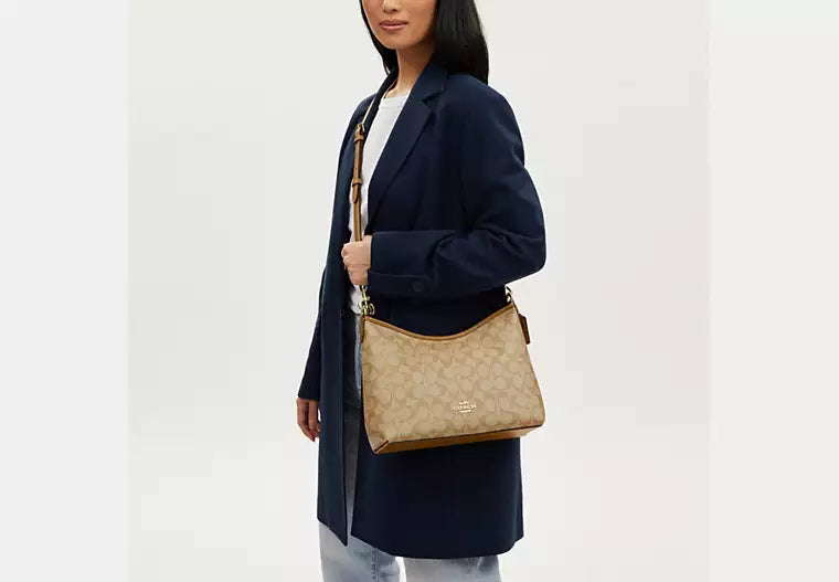 COACH Mini Rowan Crossbody Bag In Blocked Signature HB16