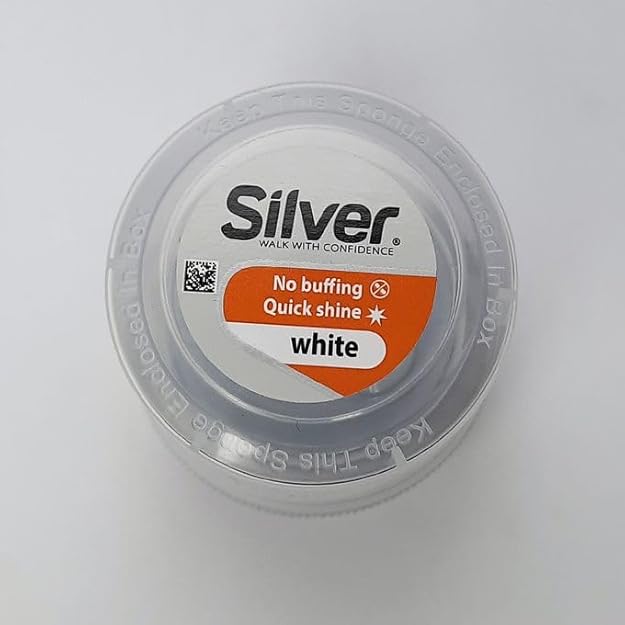 Cream polish for shoes and all types of leather, transparent, 50 ml. SI12 - Runner