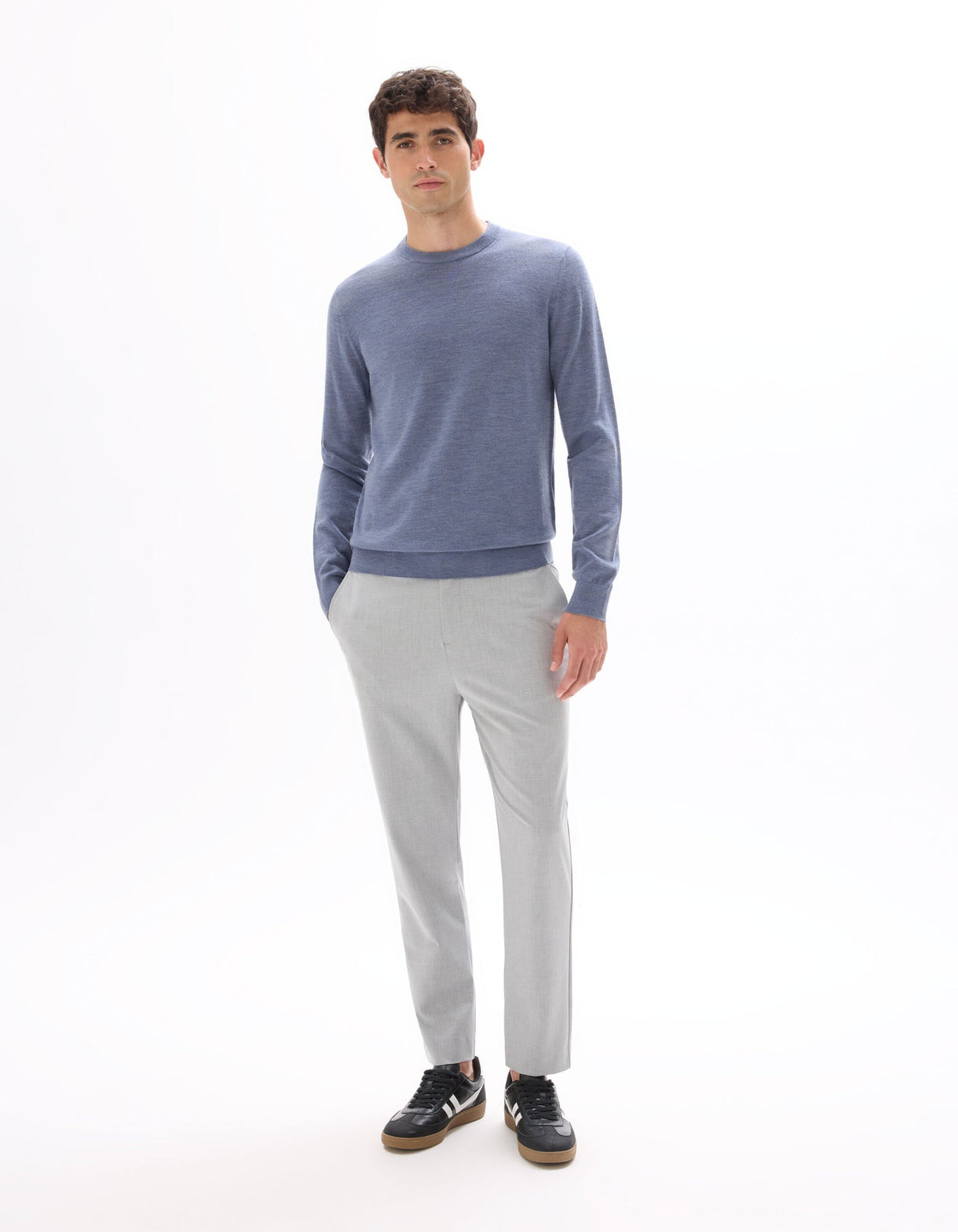 Crew Neck Sweater - Runner
